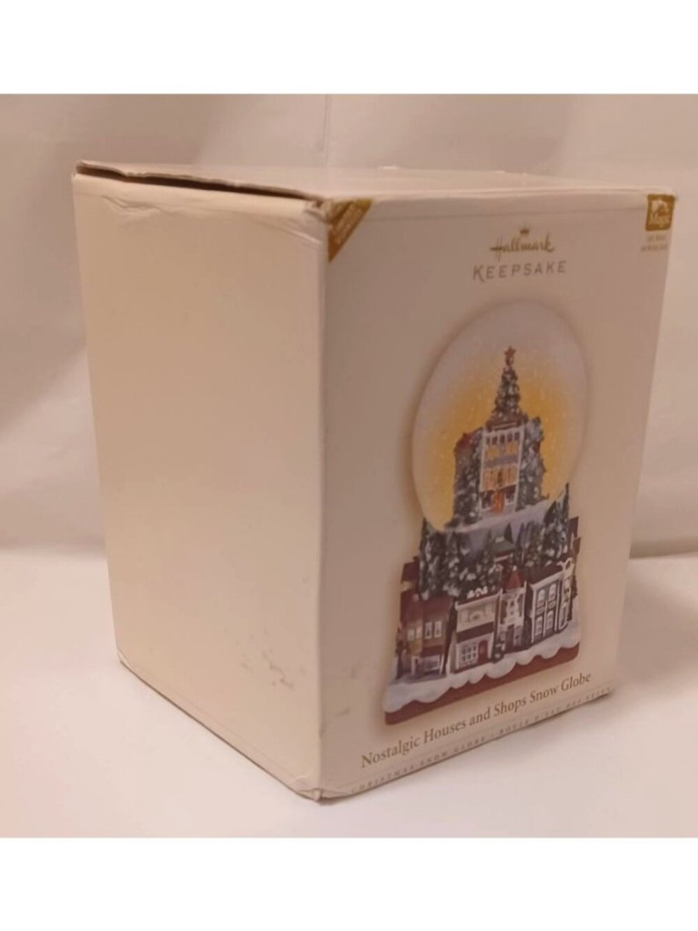 Hallmark Keepsake 2006 Nostalgic House & Shops snow globe Rare Hard to Find READ - Picture 15 of 16